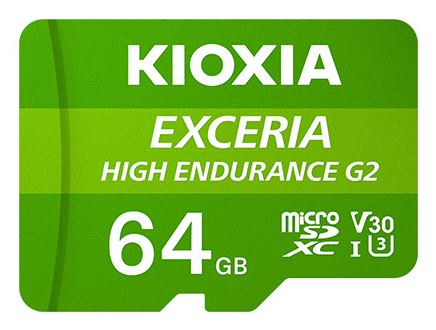 KIOXIA microSD-kort Exceria High Endurance 64GB | Foto och video - Foto- & videotillbehör - Minneskort | GameStuff