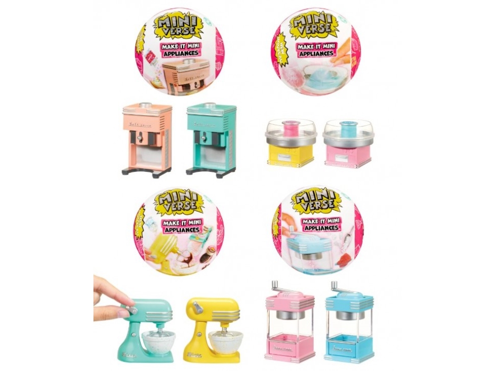 MINIVERSE Make It Mini Appliances S2 in PDQ | Leksaker - Rollek - Leksakskök och mat | GameStuff