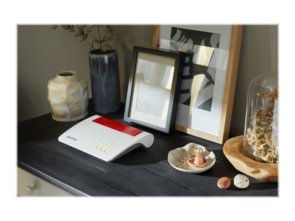 Fritz!Box 7590 Ax, Wi-Fi 6 (802.11Ax), Dual-Band (2,4 Ghz/5 Ghz), Eingebauter Ethernet-Anschluss, Adsl2+, Weiß, Tabletop-Router