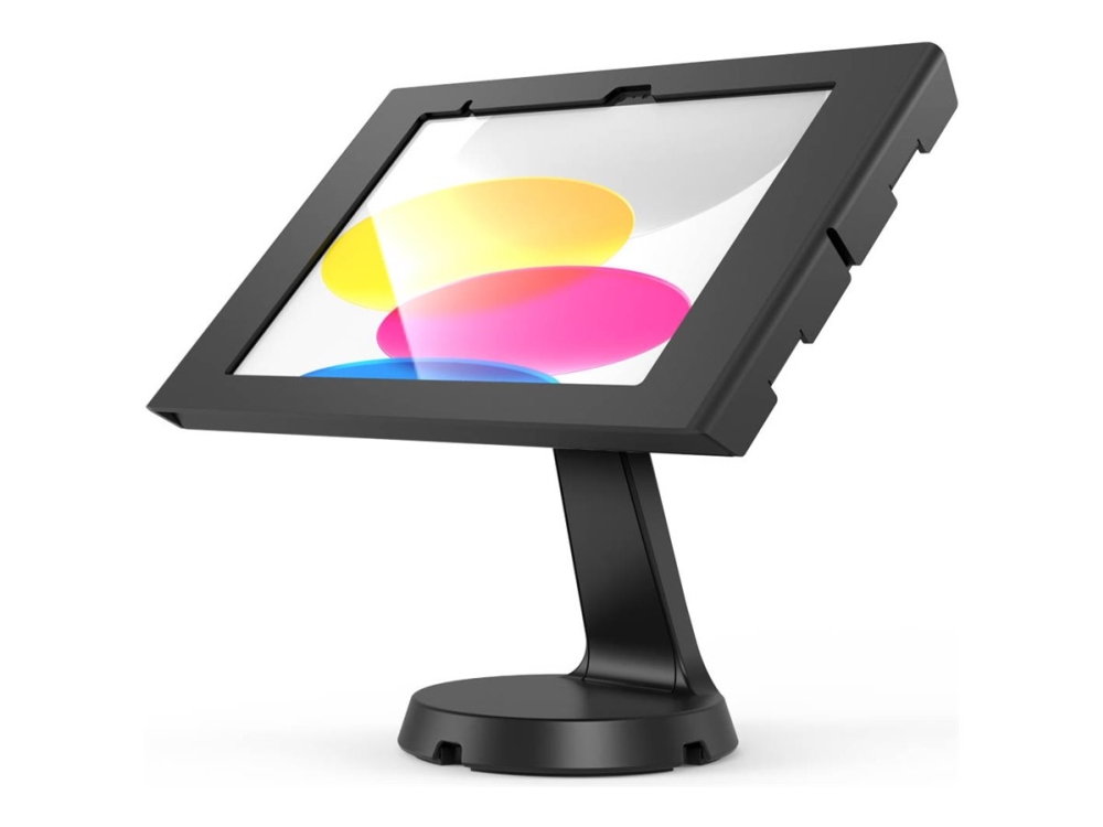 Compulocks Apex - Monteringssæt (Mastestativ, Indelukke) - For Tablet - Låsbar - Metalramme - Sort - Disk, Vægmonterbar - For Apple 10.9-Inch Ipad (1