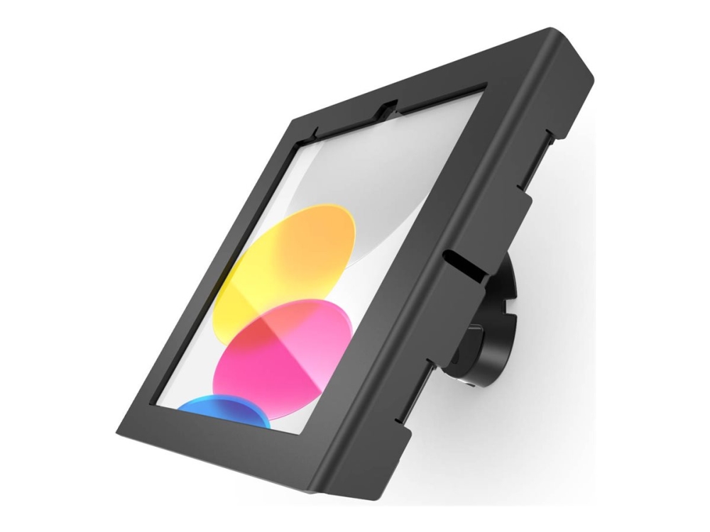 Compulocks Apex - Monteringssæt (Buemontering, Indelukke) - For Tablet - Vipning - Låsbar - Aluminium, Metalramme - Sort - Vægmonterbar - For Apple 1