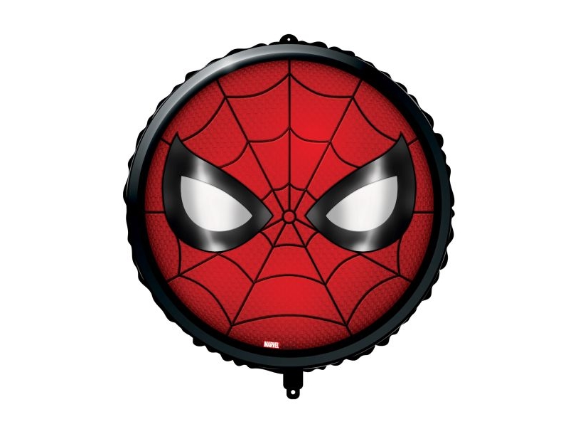 Square Spiderman Face Marvell 46Cm Foil Balloon