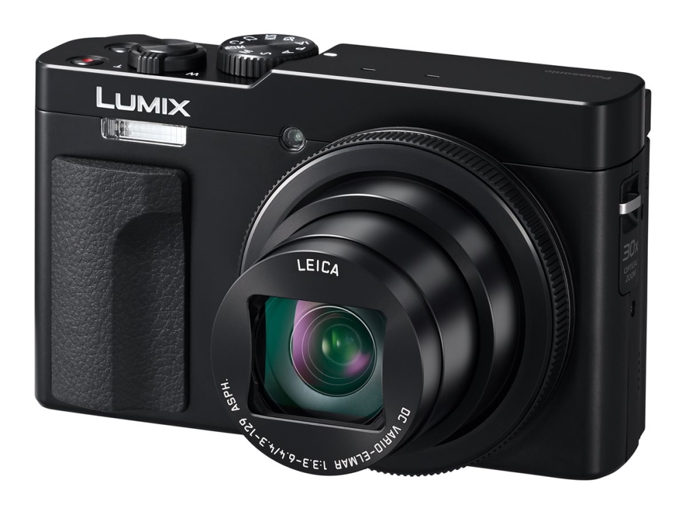 Panasonic Lumix DC-TZ99 - Digitalkamera - kompakt - 20.3 MP - 4K / 30 fps - 30x optisk zoom - Leica - Wi-Fi, Bluetooth - sort
