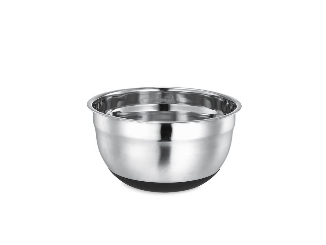 Bowl Okko, 26 Cm, Silver/Black, 4 L