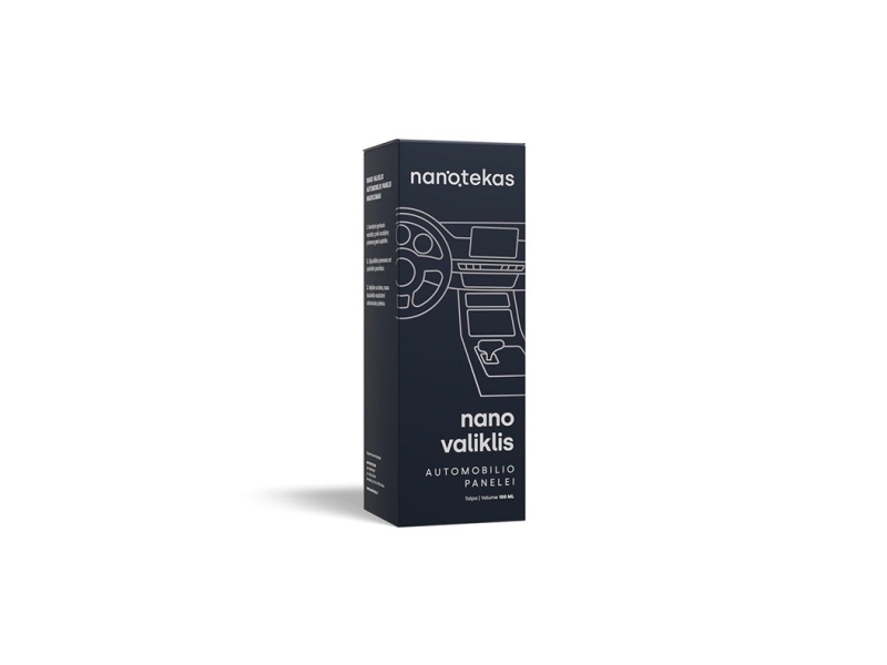 NanoCleaner Cockpit cleaner valikossa NanoClean Panelės Menu NanoClean Cockpit cleaner