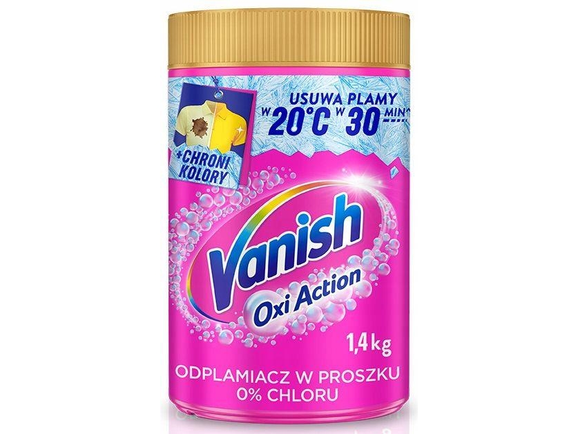 Vanish vaskepulver VANISH MULTI ACTION PINK 1,4 kg