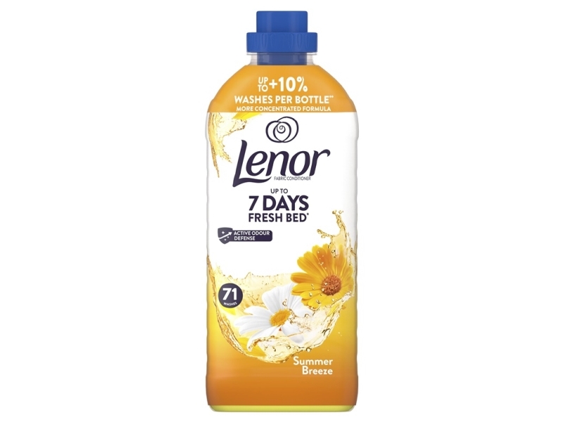 Lenor Fabric Softener Ariel Summer Breeze, Liquid, 1.491 L