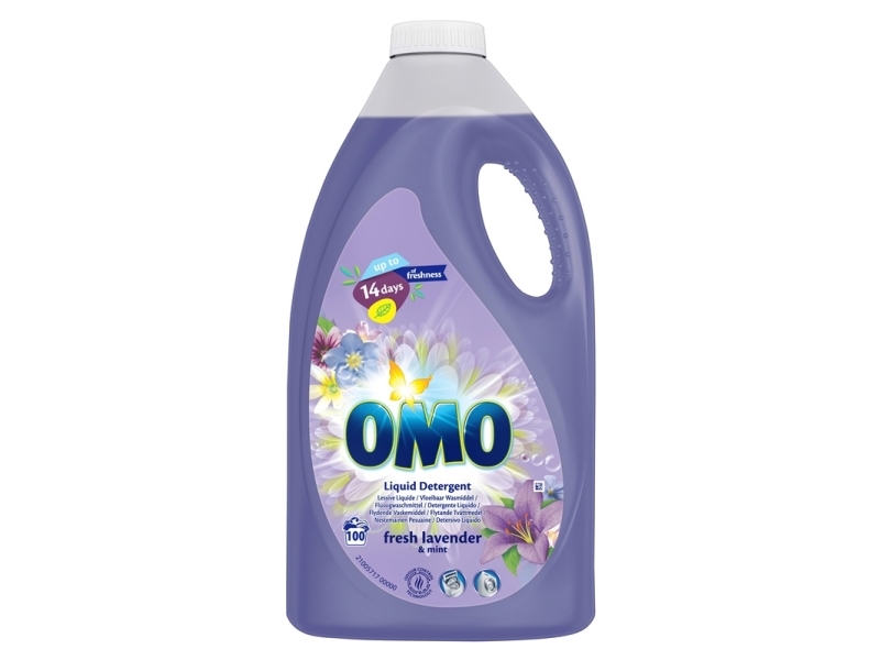 Liquid Omo Fresh Lavender Detergent 5L