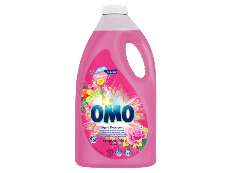 Liquid Omo Tropical Lily Detergent 5L