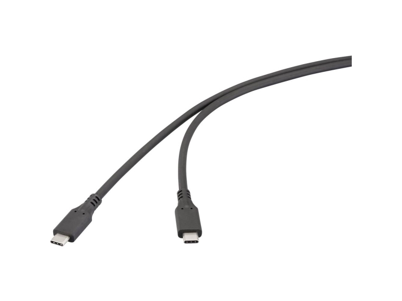 Renkforce Usb-Kabel Usb4 Usb-C Stecker Schwarz Rf-6830438 (Rf-6830438)