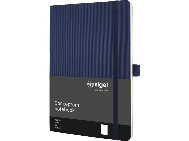 Sigel Co341 Notizbuch Conceptum Softcover Din A5 Blanko Dunkelblau Anzahl Der Blätter (Co341)