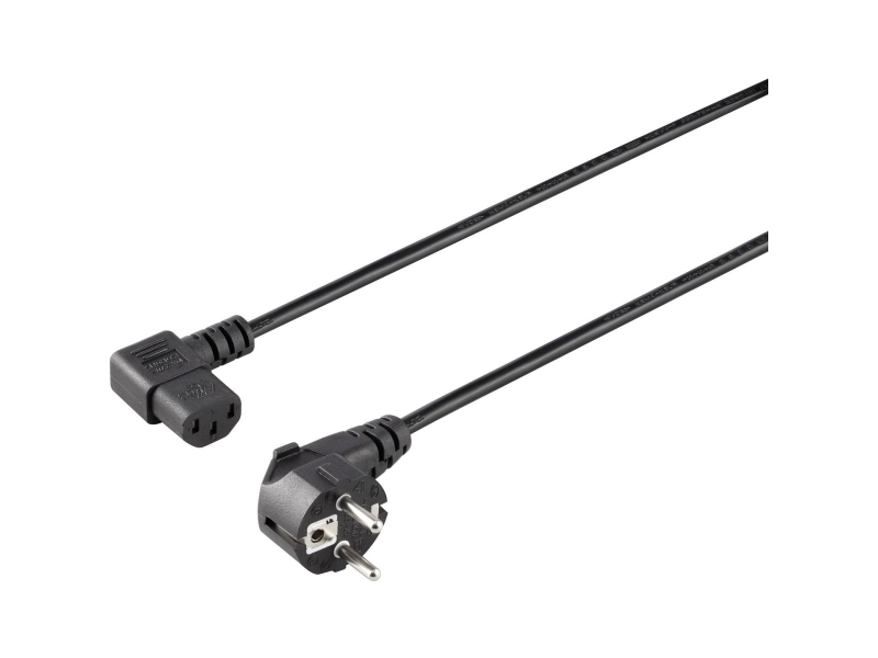 Sygonix Sy-5042718 Strømkabel Sort 1,50 M (Sy-5042718)