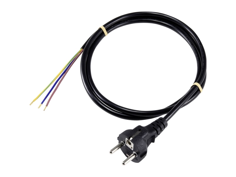 Sy-5178372 Strømtilslutningskabel Sort 5 M (Sy-5178372)