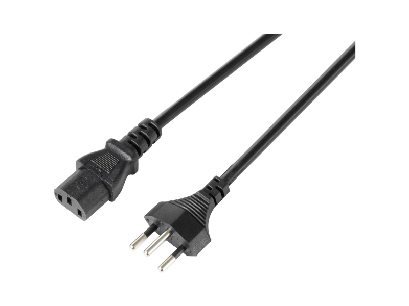Sygonix Sy-5243896 Strømkabel Sort 5,00 M (Sy-5243896)
