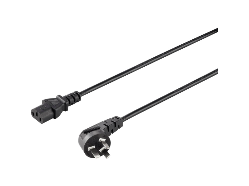 Sygonix Sy-5042712 Strømkabel Sort 2,00 M (Sy-5042712)
