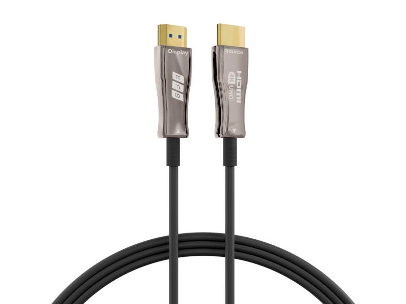 EFB Elektronik HDMI-20-00009, 30 m, HDMI Typ A (standard), HDMI Typ A (standard), 3D kompatibilitet, 18 Gbit/s, Svart, Rostfritt stål | Datortillbehör - Kablar & adaptrar - Videokablar & adaptrar | GameStuff