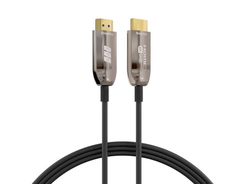 EFB Elektronik HDMI-21-00006, 10 m, HDMI Typ A (standard), HDMI Typ A (standard), 3D kompatibilitet, 48 Gbit/s, Svart, Rostfritt stål | Datortillbehör - Kablar & adaptrar - Videokablar & adaptrar | GameStuff