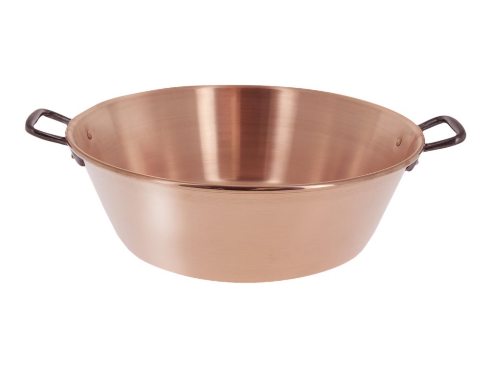 de Buyer - Jam pan - 38 cm - rund - koppar | Köksutrustning - Grytor & pannor - Grytset | GameStuff