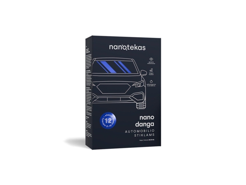 Car Window Cleaner Nanotekas, 0.03 L