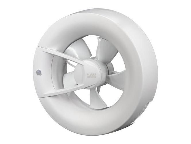 Duka Ventilator S8 - Rund Ø193 Mm I Hvid