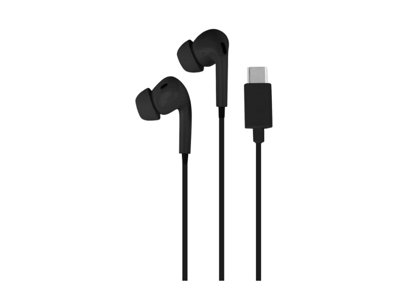 PURO PUIPHF31USBCBLK, Sladdansluten, Samtal/musik, 11g, Headset, Svart | TV, Ljud & Bild - Hörlurar & Mikrofoner | GameStuff