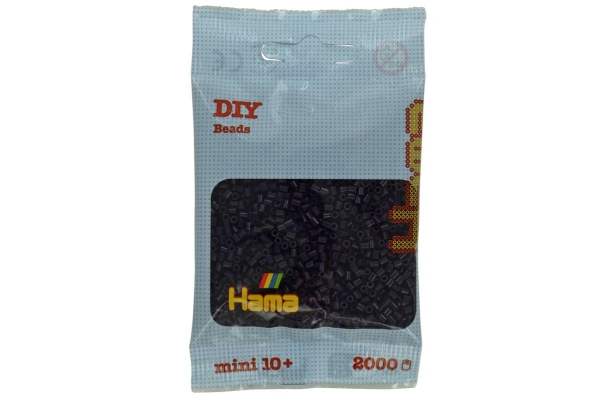 Hama Mini Perler - Aubergine - 2000 Stk. - 501-108