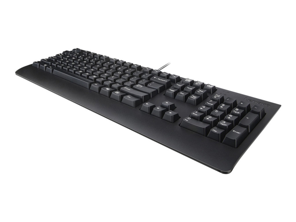Lenovo Preferred Pro II - Tangentbord - full size - USB - QWERTY - dansk - svart - brun låda | Datorer & Surfplattor - Datorer - tillbehör - Tangentbord | GameStuff