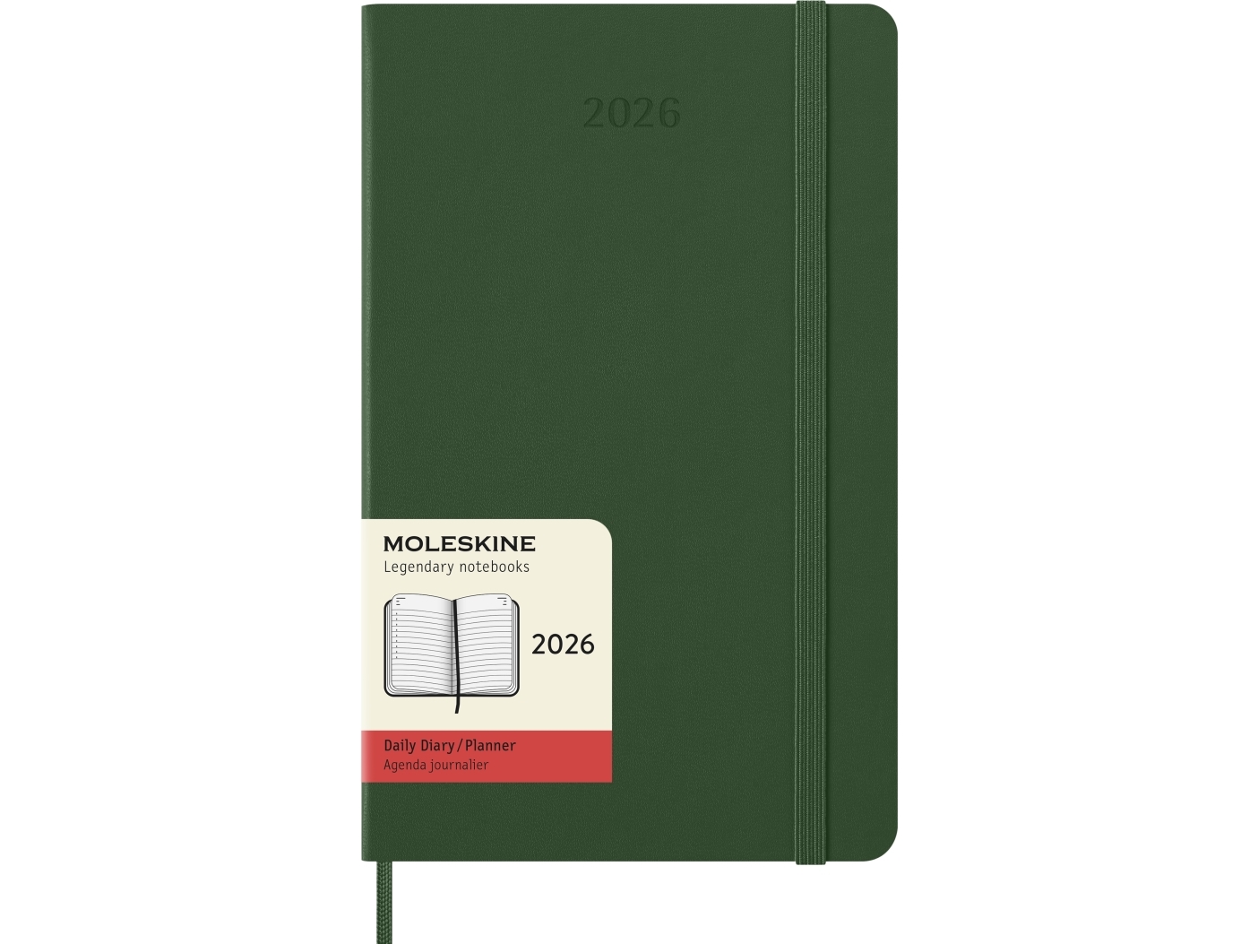 Classic Hard 12M Daily Large Myrtle Green 2026
