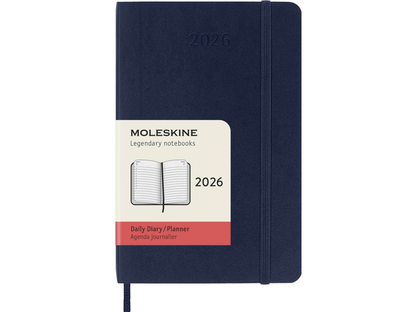 Classic Soft 12M Daily Pocket Sapphire Blue 2026