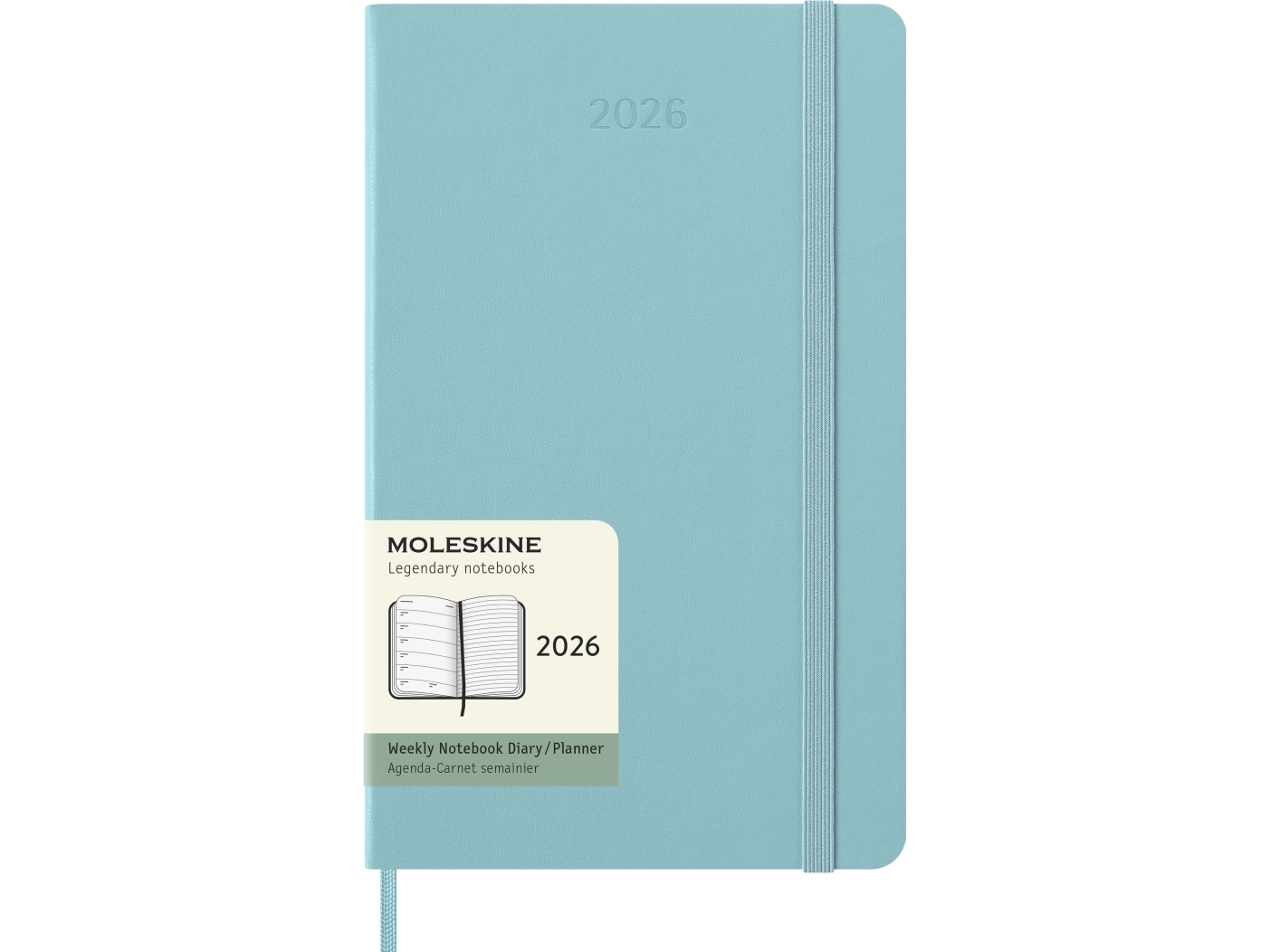 Classic Hard 12M Week Note Large Aquamarine 2026