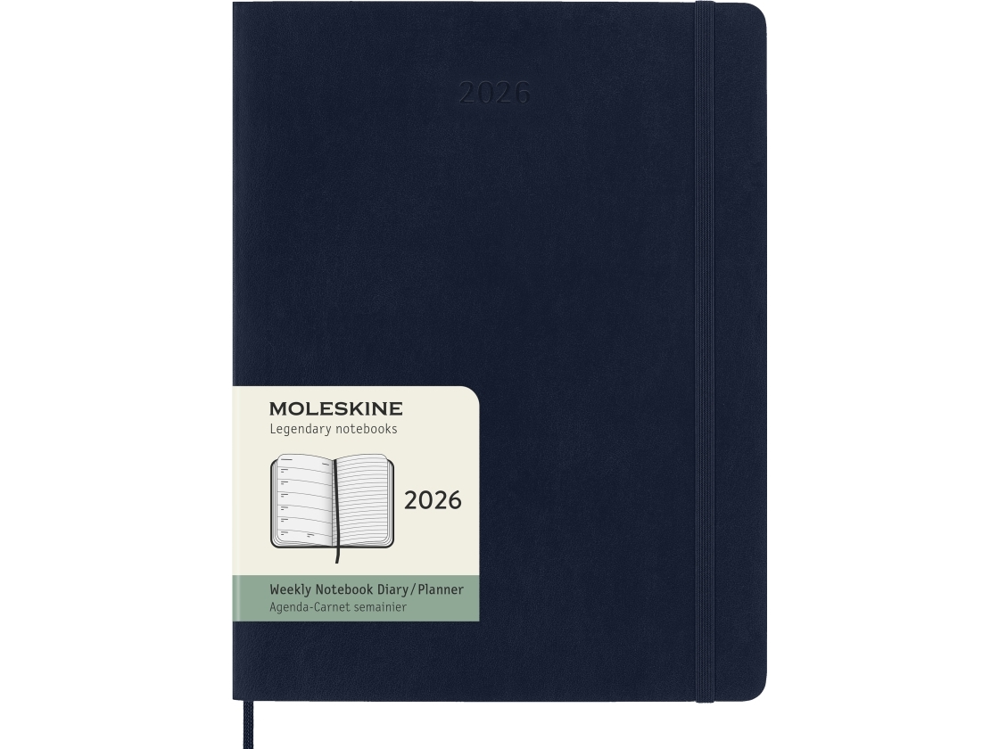 Classic Soft 12M Week Note XL Sapphire Blue 2026 | Papper & Emballage - Block & Post-It - Block | GameStuff