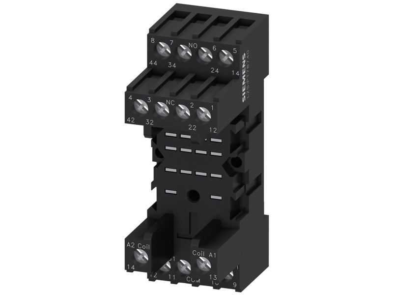 Uttag för relä M 4CO | EL Artiklar - Elcentral - Tidsrelä & timer | GameStuff