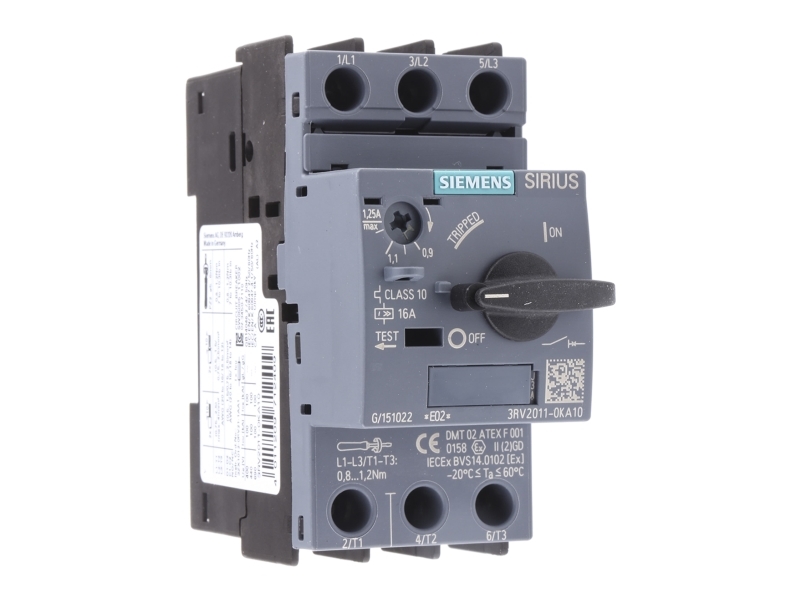 Siemens 3RV2011-0KA10 | EL Artiklar - Elcentral - Strömbrytare | GameStuff