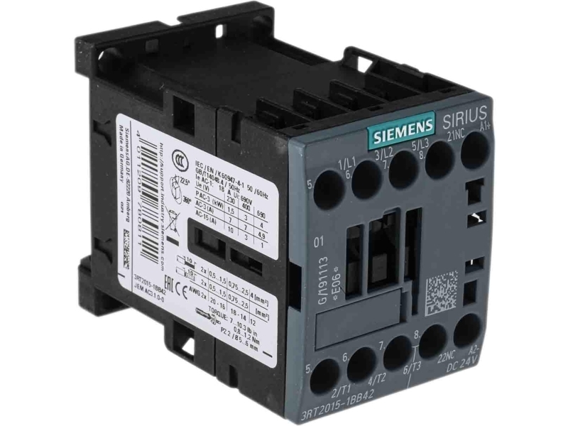 Siemens 3RT2015-1BB42 | EL Artiklar - Elcentral - Relä og kontaktor | GameStuff