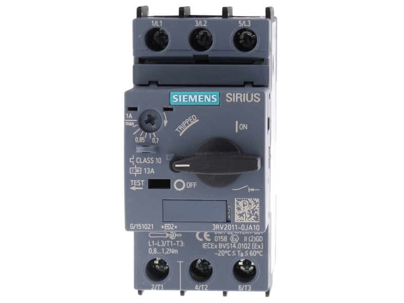 Siemens 3RV2011-0JA10 | EL Artiklar - Elcentral - Strömbrytare | GameStuff