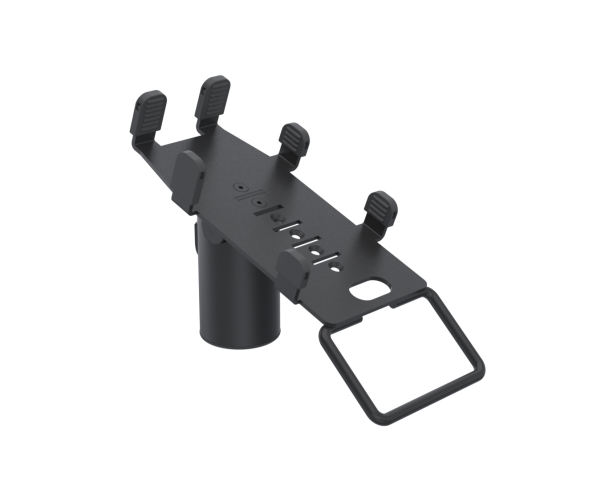 Ergonomic Solutions Spacepole Payment Ing3600-Dm-02, Pos-Halterung, Schwarz, Metall, 210°, 10 - 70°, Ingenico