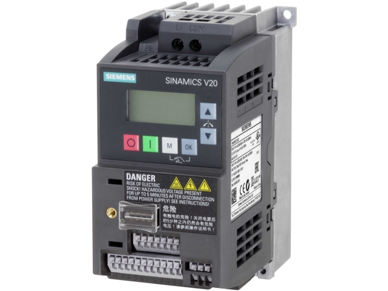 Siemens Grundgerät 6Sl3210-5Bb15-5Bv1 0,55 Kw 200 V, 240 V