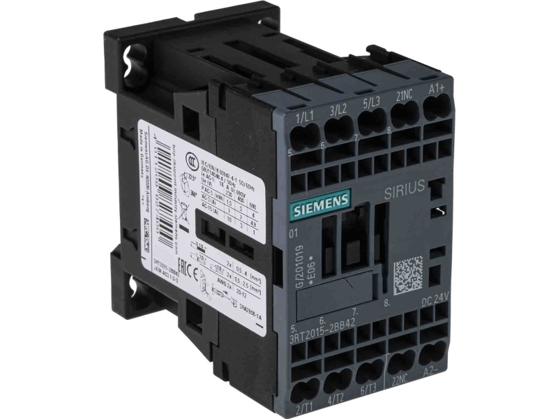 Siemens 3RT2015-2BB42 | EL Artiklar - Elcentral - Relä og kontaktor | GameStuff