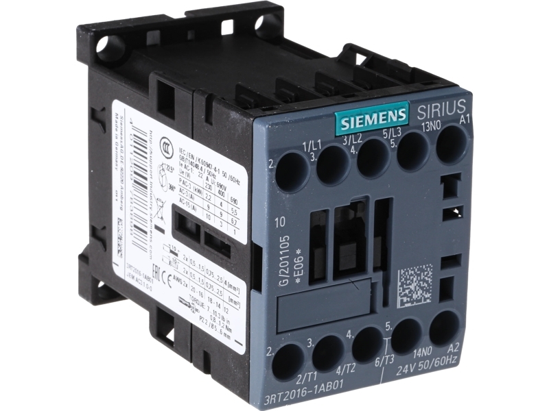 Siemens 3RT2016-1AB01 | EL Artiklar - Elcentral - Relä og kontaktor | GameStuff