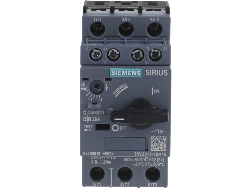 Siemens 3RV2011-1BA15 | EL Artiklar - Elcentral - Strömbrytare | GameStuff