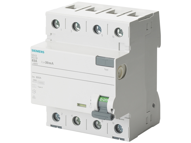 Siemens 5SV3646-8 | EL Artiklar - Elcentral - Jordfelsbrytare | GameStuff