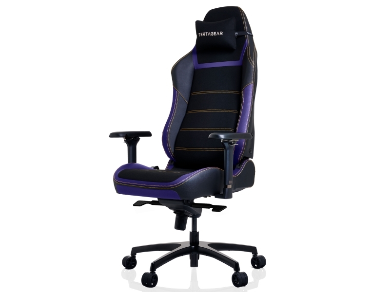 Vertagear Vg-Pl6800se_Mp, Polstret Sæde, Polstret Ryglæn, Sort, Lilla, Sort, Lilla, Skum, Metal, Skum, Metal