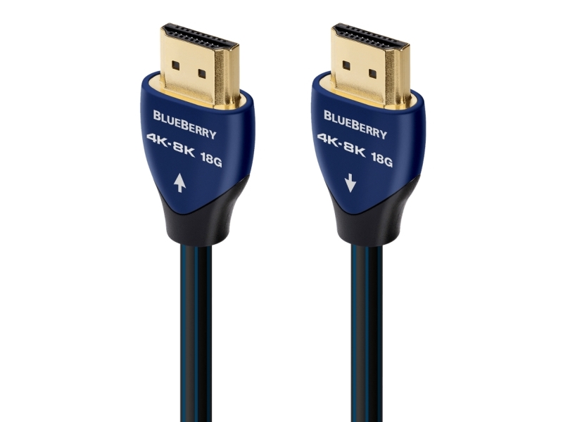 Audioquest Blueberry 18, 1 M, Hdmi Type A (Standard), Hdmi Type A (Standard), Blå