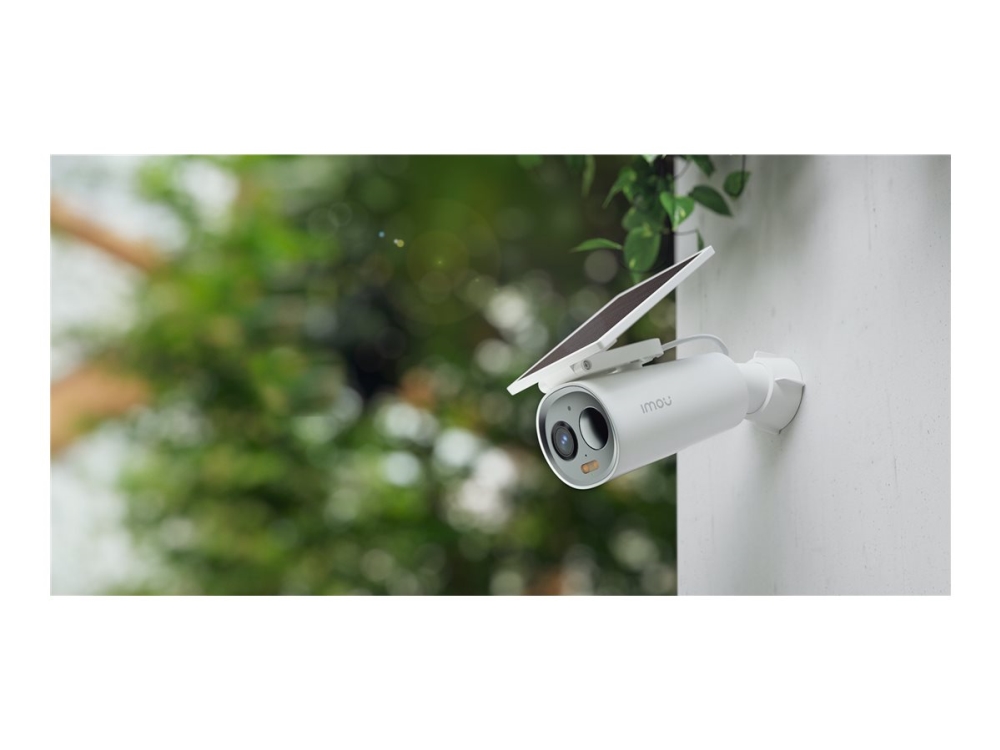 Imou Cell 3C - Nettverksovervåkingskamera - utendørs - værbestandig - farge (Dag og natt) - 3 MP - 2304 x 1296 - 2K - fastfokal - lyd - trådløs - Wi-Fi - H.265, H.264 - DC 5 V