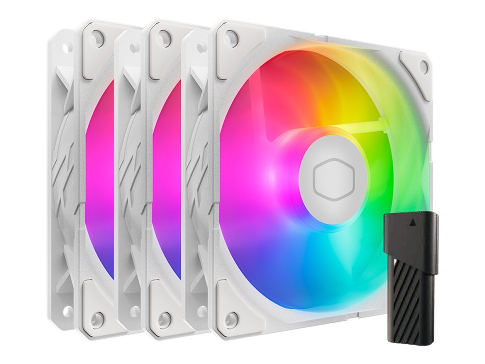 Cpu Cooler Sickleflow Edge 120 Argb White 3Pa