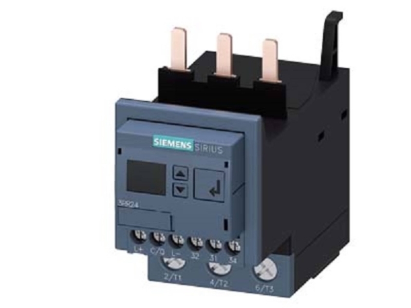 Siemens 3Rr2443-1Aa40 3Rr24431aa40 Strømovervågningsrelæ, 121 Mm, 123 Mm, 65 Mm, 416 G