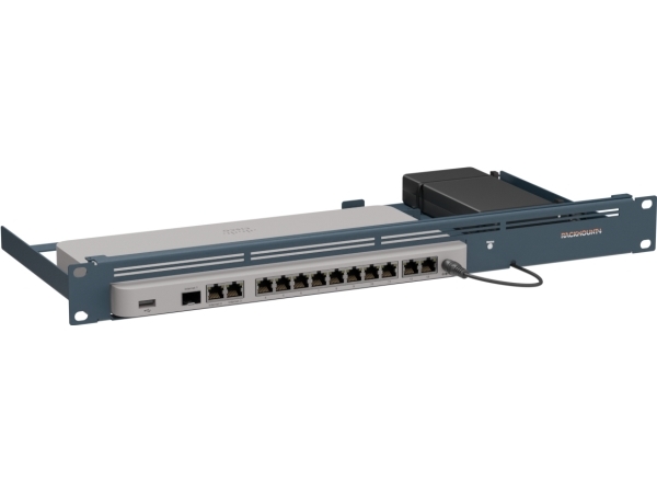 Rackmount.It Rm-Ci-T24 - Monteringspakke For Netværksudstyr - Stativmonterbar - Cisco Metallisk Blå - 1U - 19" - For Cisco Meraki Mx68, Mx75