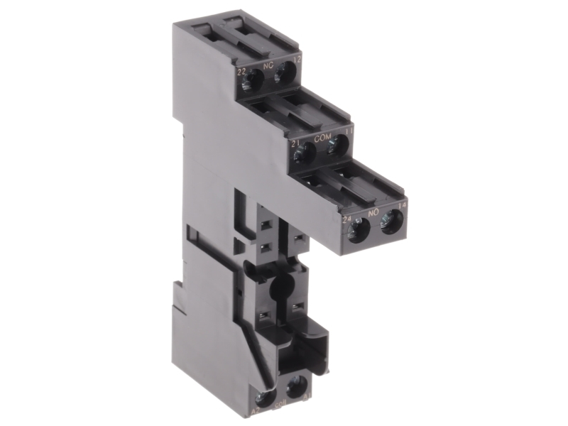 Stikben, sokkel för din-skinne | Elektrisk utrustning - Reläer | GameStuff