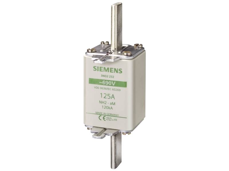 Siemens Nh-Sicherung Nh2 400A Am 690Vac, 158 Mm, 185 Mm, 77 Mm, 647 G