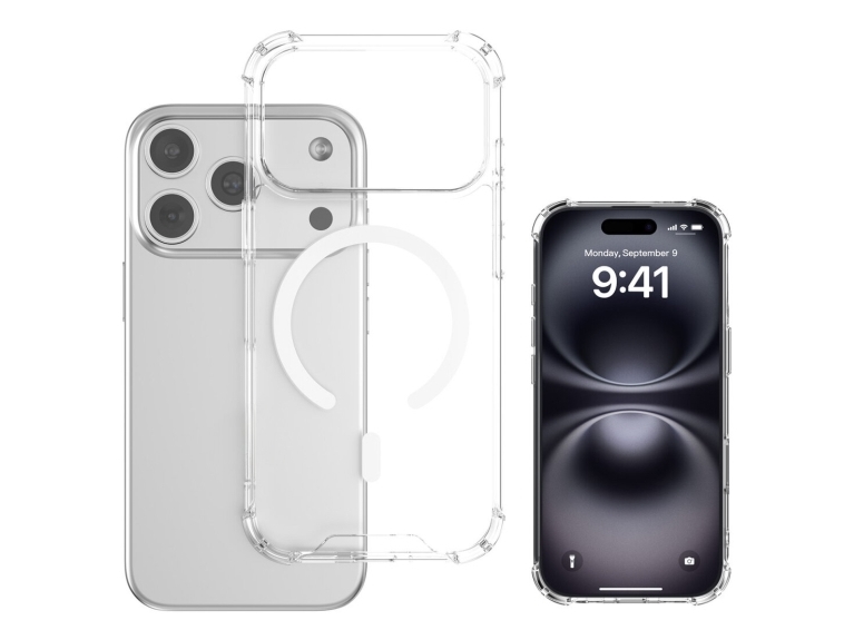 4Smarts Ibiza, Border, Apple, Apple Iphone 17 Pro, 16 Cm (6.3"), Transparent